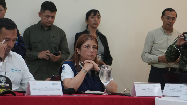 Defensora del pueblo, Iris Marín. 