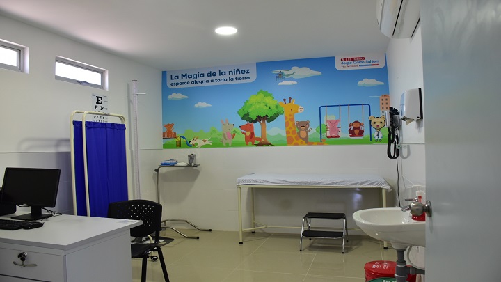 Centro de salud en La Parada./Foto: Pablo Castillo - La Opinión