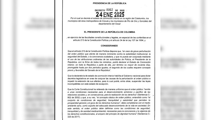 Decreto de Conmoción