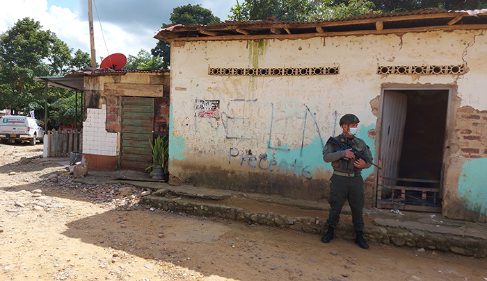 Hoy, en la vereda La Punta y sus alrededores hay un ambiente de miedo e incertidumbre.