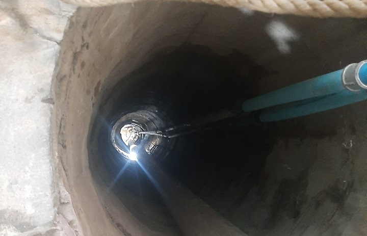 En algunas textileras de Ureña extraen agua de pozos subterráneos. Foto Anggy Polanco