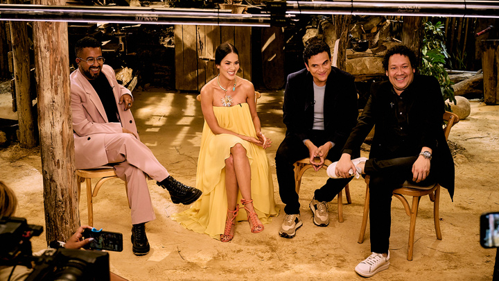 Directores y protagonistas de 'Leandro Díaz'