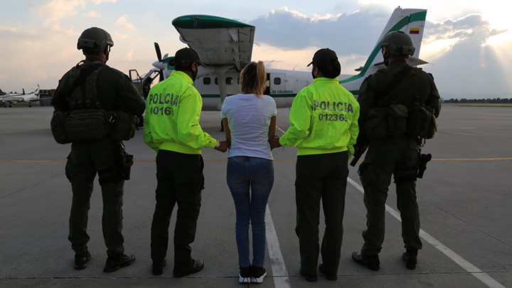 Cabe recordar, que en 2020, la Policía capturó a seis extraditables.
