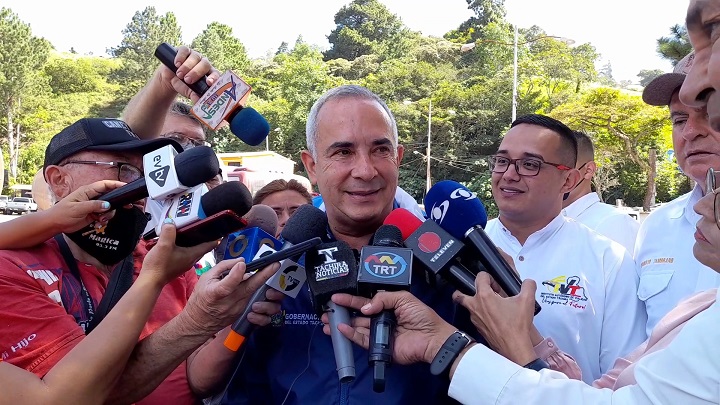 Gobernador del estado Táchira, Freddy Bernal. /Foto: Anggy Polanco / La Opinión 