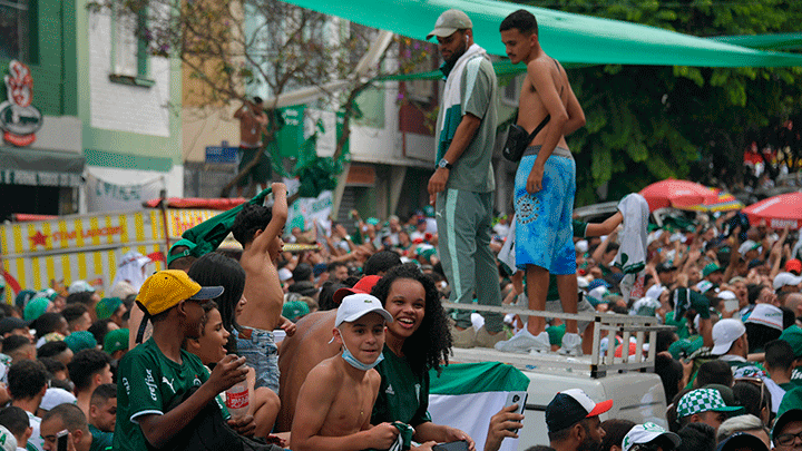 Hinchas del Palmeiras