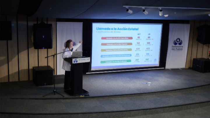 Iris Marín, defensora del Pueblo. 