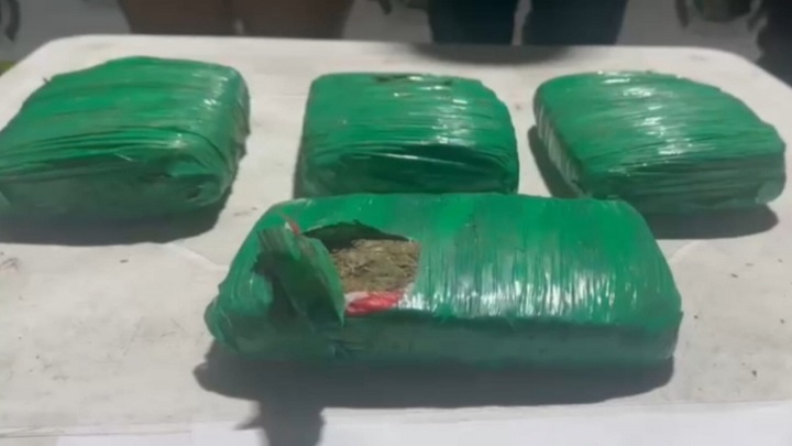 Paquetes de marihuana 