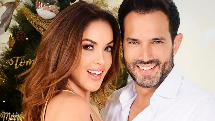 Nataly Umaña y Alejandro Estrada.