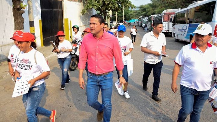 Jorge Acevedo será avalado por el partido La Fuerza de la Paz./foto archivo