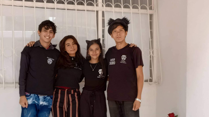 Jóvenes Equipo Literario./Cortesía. 