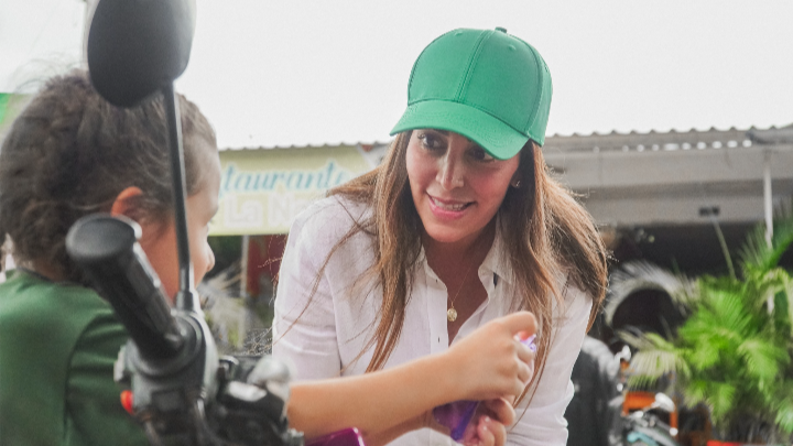 Katerin Galván, candidata a la Cámara por la Alianza Verde. 