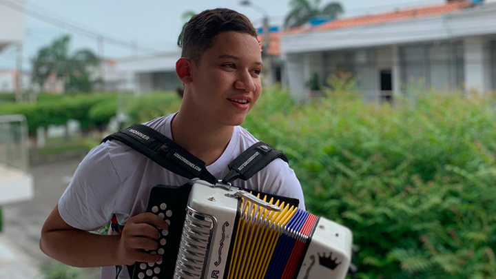 Kevin Noguera dará su aporte musical en el Festival Vallenato, en la categoría Juvenil