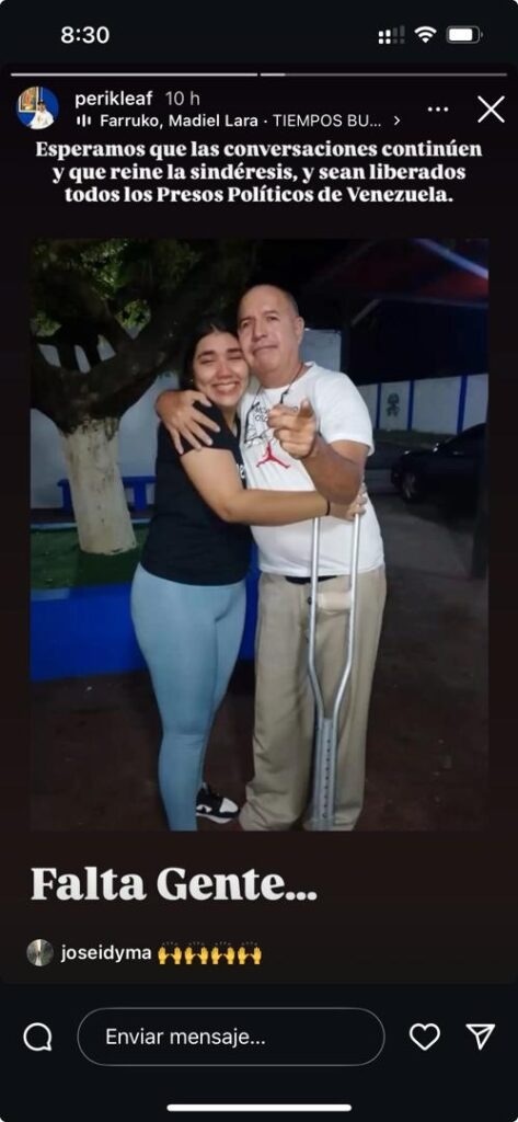 Liberan a venezolana. 