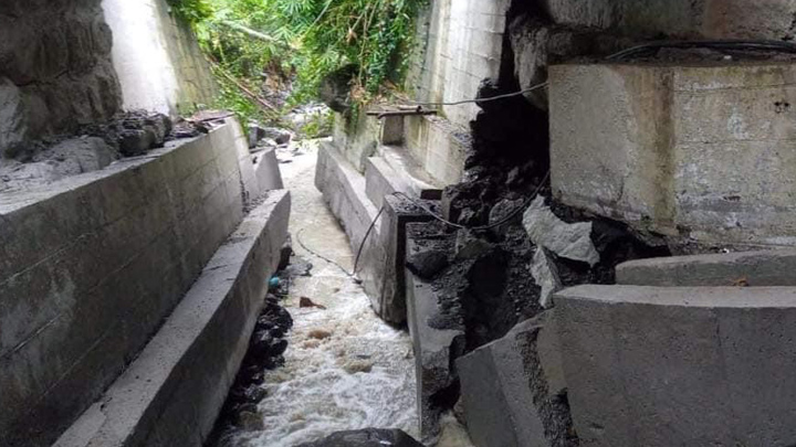 Continúa el cierre en la vía Cúcuta- Pamplona./Cortesía