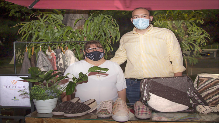 Adriana Anteliz y Andrés Felipe Sánchez, manáger specialist Water Program OEA./Foto Cortesía.