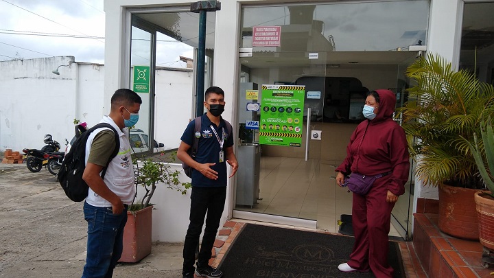 La denuncias alertan sobre presuntas rumbas clandestinas al interior de los moteles en Cúcuta./Foto: cortesía