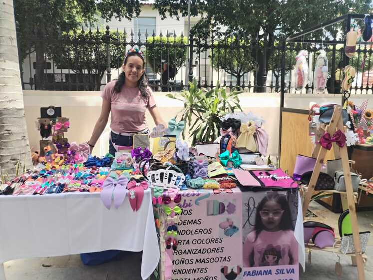 Madre venezolana, beneficiaria de los servicios del Centro Integrate