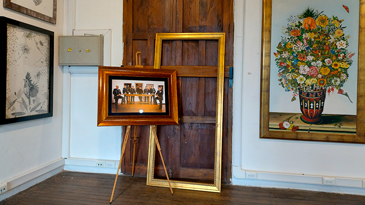 Última exposición del maestro Cuadros