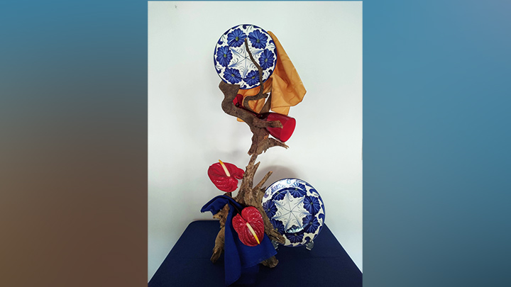 Mesa de exhibición.