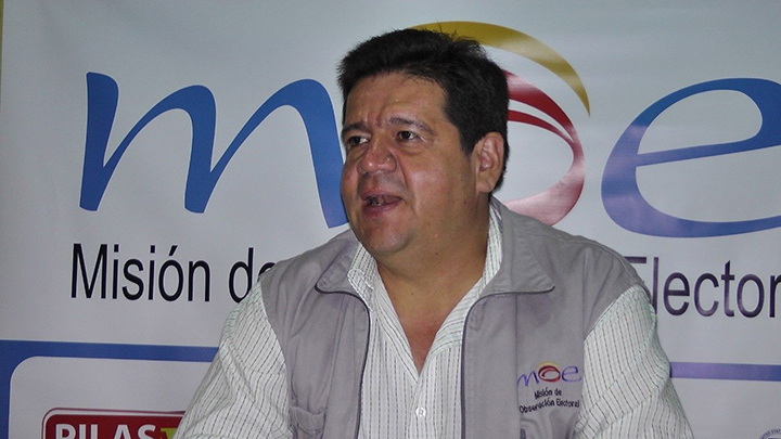 Jairo Oviedo, coordinador de la Misión de Observación Electoral (MOE) en Norte de Santander. 