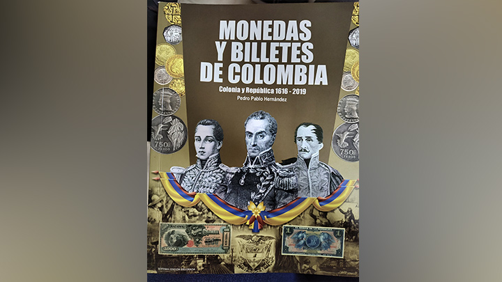 Monedas y Billetes de  Colombia es un libro que  actualiza el precio del dinero en el mercado.