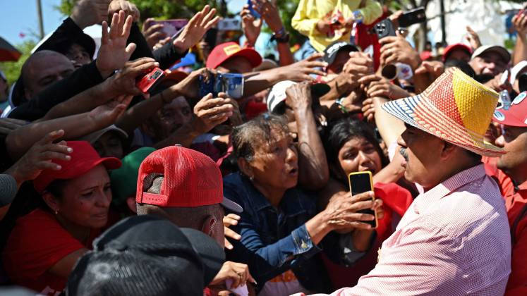 Nicolás Maduro, candidato-presidente.