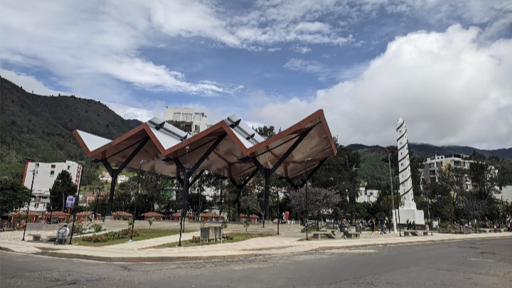 En Pamplona hubo protesta por el incremento del predial. 