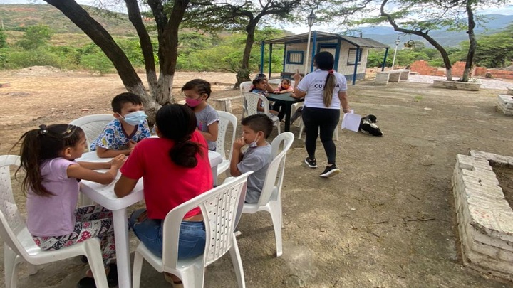 En Los Patios promueven la lectura en los niños./Foto: Cortesía