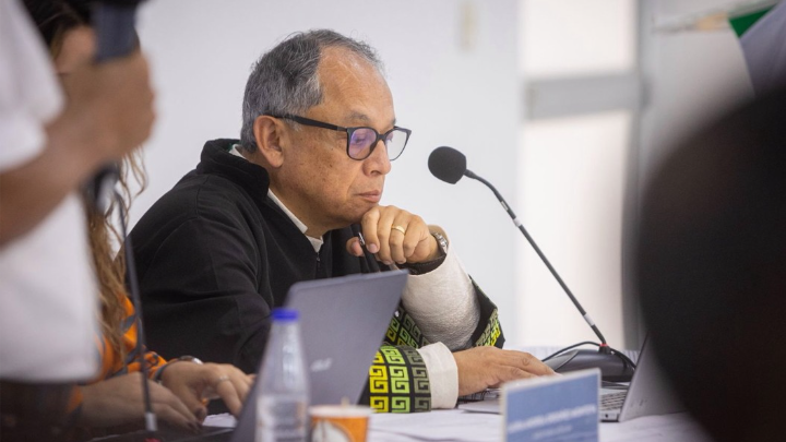 Pedro Elías Diaz Romero, magistrado de la JEP. 