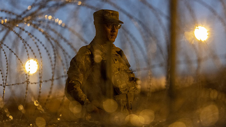 Paso fronterizo en USA