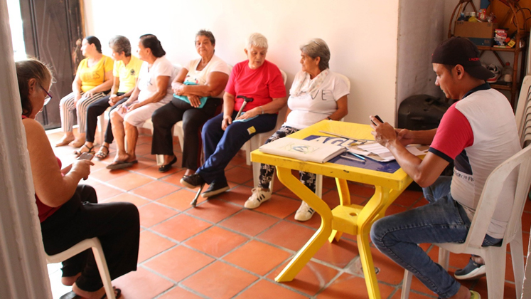 Reúniones de la junta de acción comunal con la comunidad