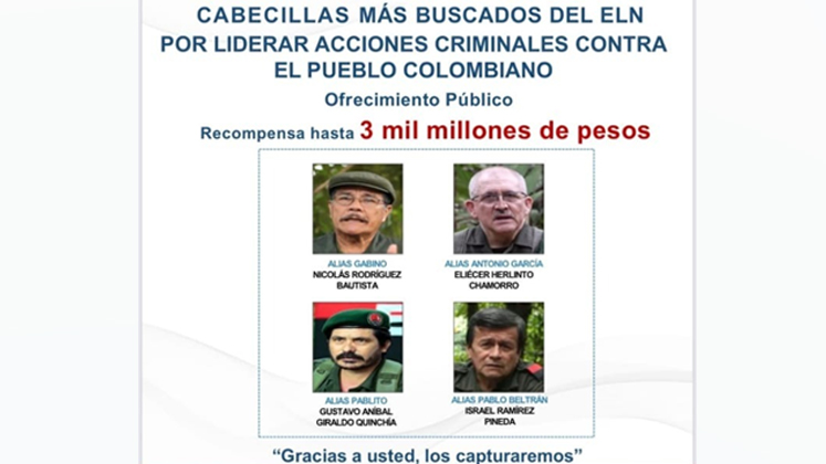Recompensa de 3mil millones