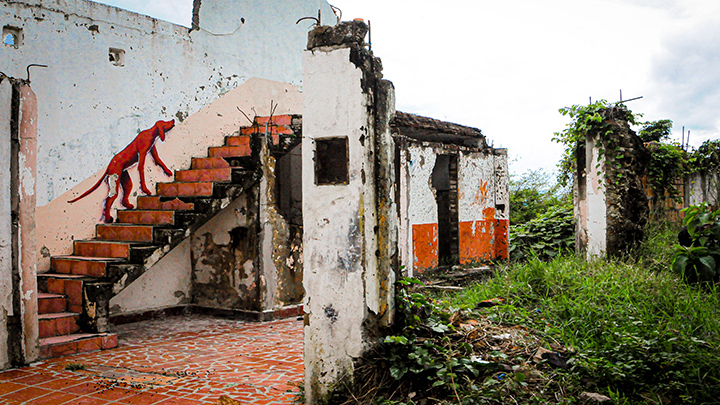 Ruinas del antiguio Gramalote