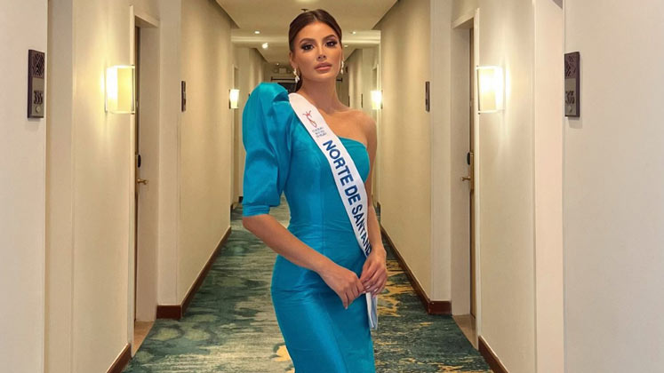 Liz Zamara Yanquen representa al departamento.