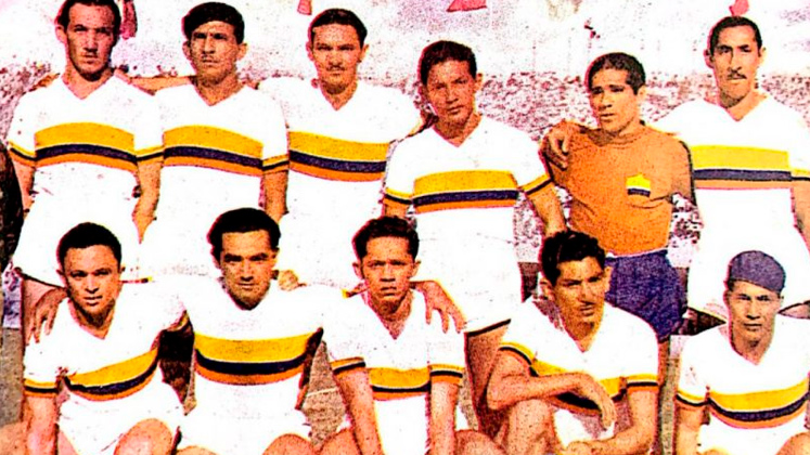 Selección Colombia 1945. Foto cortesía