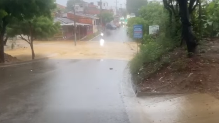 Canal de aguas del Trigal del Norte en Cúcuta