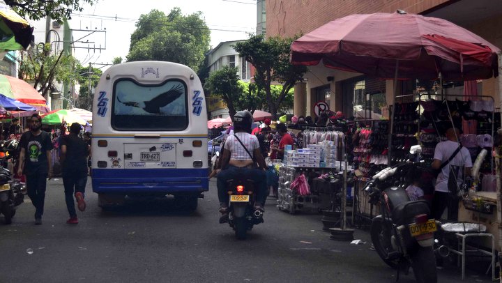 Vendedores ambulantes en Cúcuta