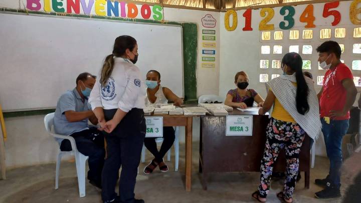 Votos en el Catatumbo
