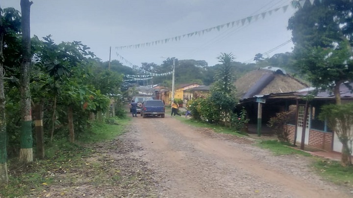  Las comunidades del Corregimiento Ricaurte han venido denunciando el deterioro de la vía por el paso de cargamentos