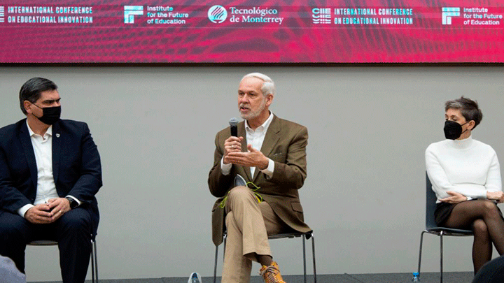 David Garza, Paul LeBlanc y Sabrina Seltzer