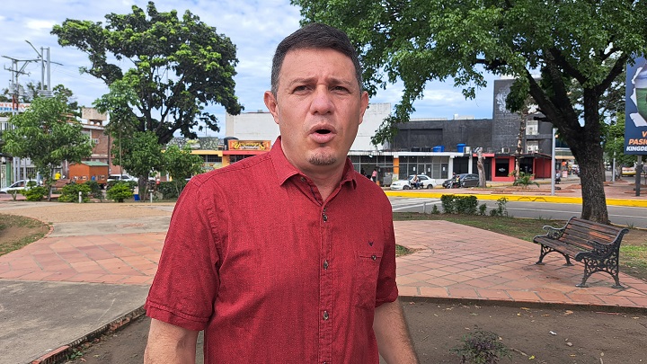 William Gómez, exalcalde del municipio Bolívar. 