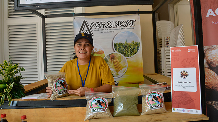 Yuleima Pineda, presidenta de Agroincat.