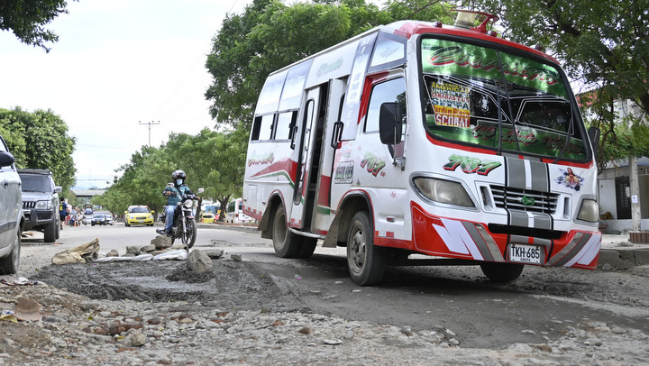 Transporte Público, el que más sufre en la Avenida de Las Américas