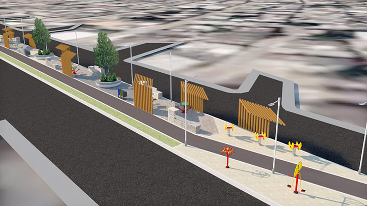 La recuperación de la avenida tardaría 18 meses./Foto: cortesía