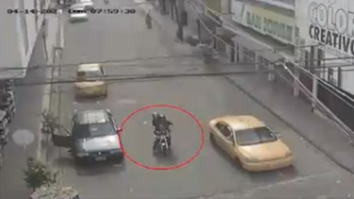 La ruta de escape del sicario