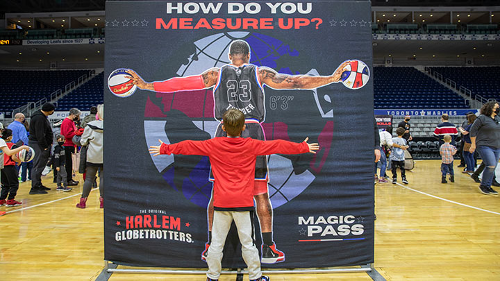El 'Michael Jordan' de 135 centímetros de estatura estará en Colombia./Foto: Colprensa