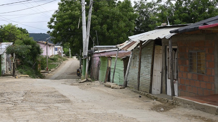 Así lucen, actualmente, las calles de Scalabrini
