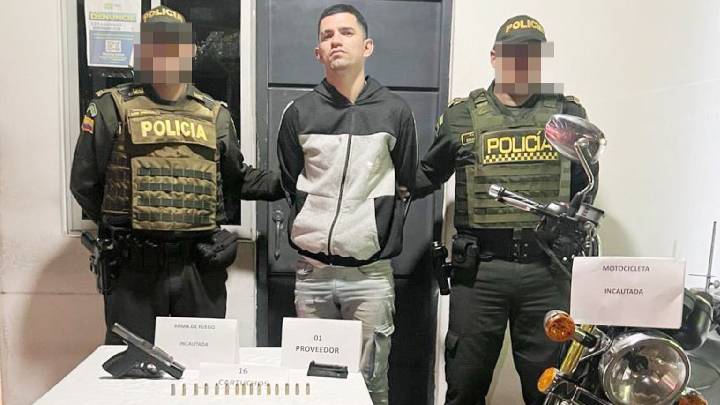 'Guaro' ya había sido capturado por porte ilegal de armas.