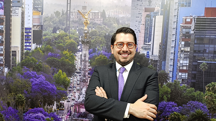 Carlos Martínez, cirector general del Fondo Mixto de Promoción Turística de Ciudad de México.