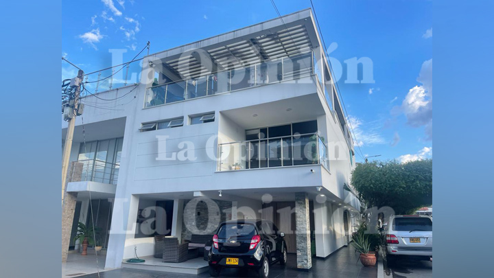 Casa donde Ramiro Suárez estuvo al menos un año tras su llegada a Cúcuta